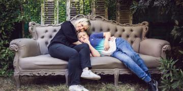 Sonia et son fils Alister