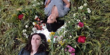 Écho, scénographie des élèves de 3ème de Pablo Neruda