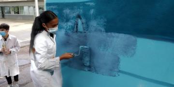 Les collégiens en plein travail