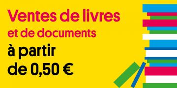 ventes de livres et de documents à partir de 0.50 €
