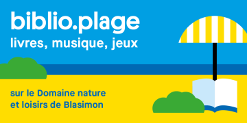 biblio.plage livres, musique, jeux sur le domaine nature et loisirs de Blasimon