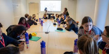 Jeunes élus en réflexion sur leur projet