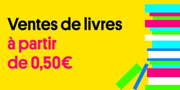 ventes de livres à partir de 0,50€