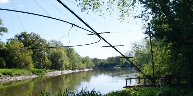 sur les bords de l'Isle