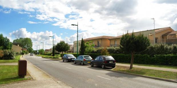 Quelques logements proches du centre forment un quartier de petits collectifs - Ludon-Médoc
