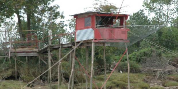 La fragilité des carrelets participe de leur charme 