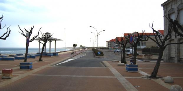 Le front de mer de Soulac 