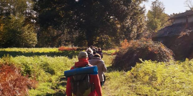 Bain de forêt à Hostens