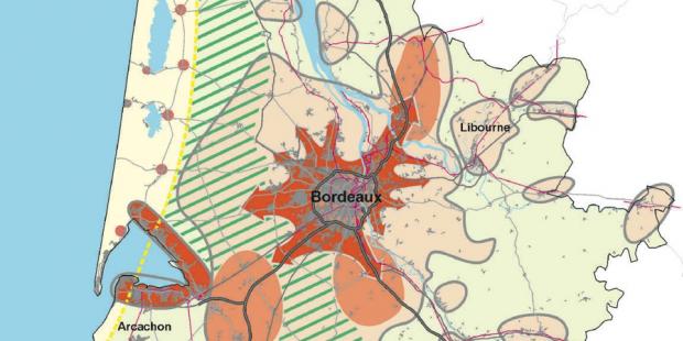 Tendances de la croissance urbaine en Gironde jusqu'en 1999 - document a'urba