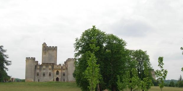Le château de Roquetaillade est un élément majeur de patrimoine architectural - Mazères 