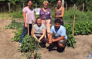 Les jeunes en service civique à Etauliers
