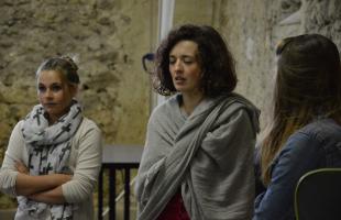 Répétition de la pièce Orphée aveugle