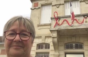 Brigitte Bernaleau, maire de Saint-Genès-de-Fronsac