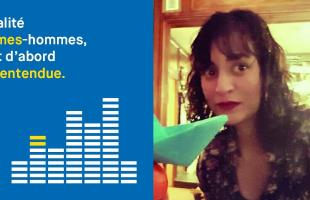 Sabra Ben Ali, présidente de l'association ENTR-AUTRES