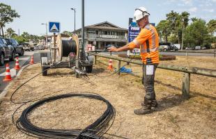 Chantier de déploiement du très haut débit