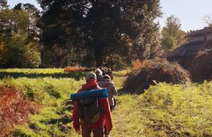 Bain de forêt à Hostens