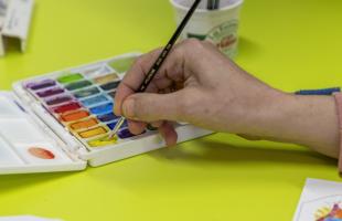 Atelier L'un est l'autre au Foyer occupationnel de Libourne