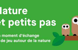 Nature et petits pas, un moment d'échange et de jeu autour de la nature