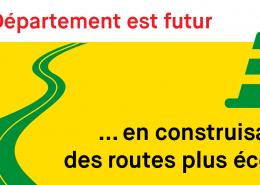 Le Département est futur en construisant des routes plus écolo