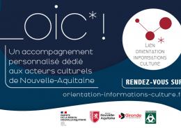 LOIC un accompagnement personnalisé dédié aux acteurs culturels de Nouvelle Aquitaine