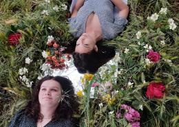 Écho, scénographie des élèves de 3ème de Pablo Neruda