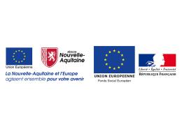 Union européenne, Région Nouvelle Aquitaine, Fonds social européen