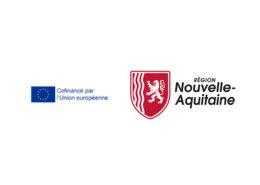 Logos Union européenne et Région Nouvelle-Aquitaine