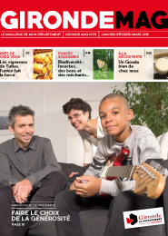 La couverture de Magazine Gironde N°113