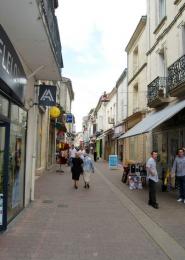 Les ruelles étroites du centre ancien - Langon 