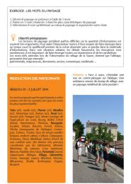 Atlas des paysages - parcours de rando pédestre