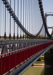 pont suspendu de la réole