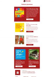 newsletter acteurs jeunesse