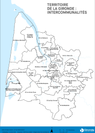 Territoires de la Gironde : intercommunalités