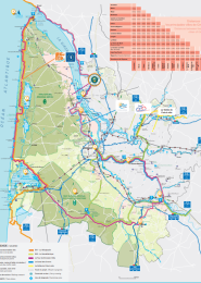 Le réseau cyclable en Gironde