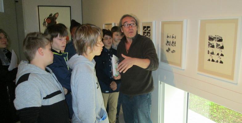5e B du collège de Floirac au Festival Bulles en Hauts de Garonne