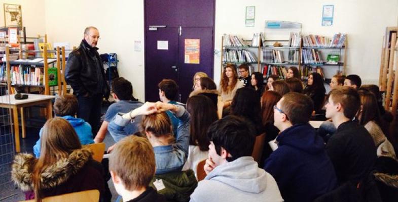 Atelier avec Christophe Léon