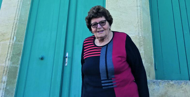 Danielle Blanchard, maire d'Auriolles