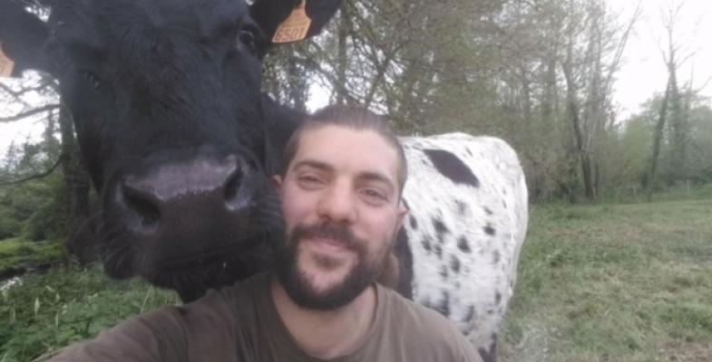 Christophe Guénon, paysan à Léognan