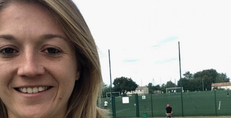 Andréa Lardez, footballeuse