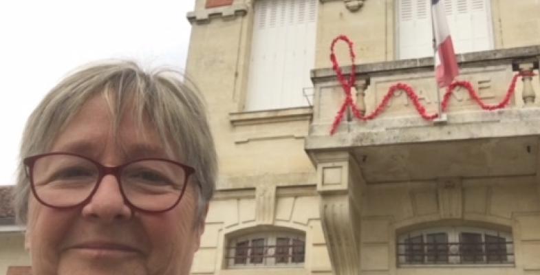 Brigitte Bernaleau, maire de Saint-Genès-de-Fronsac