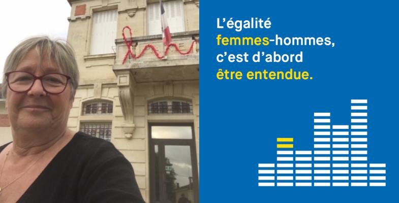 L'égalite femme hommes c'est d'abord être entendue