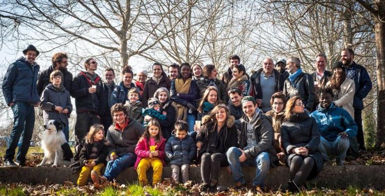 L'équipe de l'Usine Végétale 