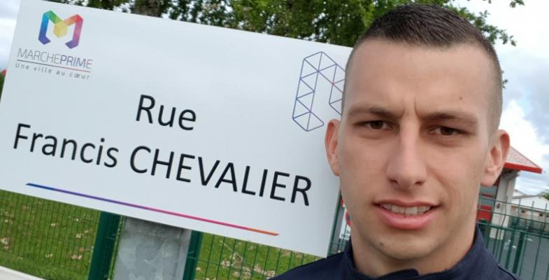 Aurélien Chevalier, sapeur pompier professionnel au SDIS33