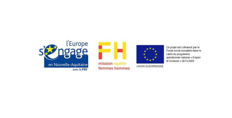 Logos Europe et Egalité femmes hommes