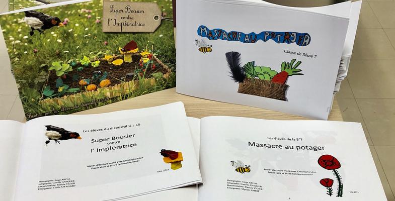 Albums d'histoires des collégiens