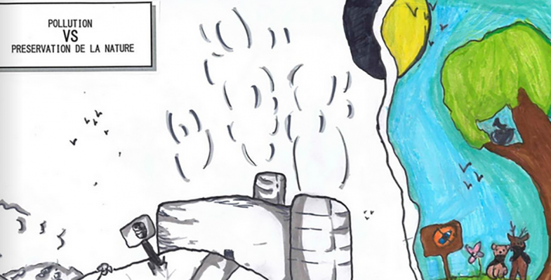 Dessin de Rayan Carreau