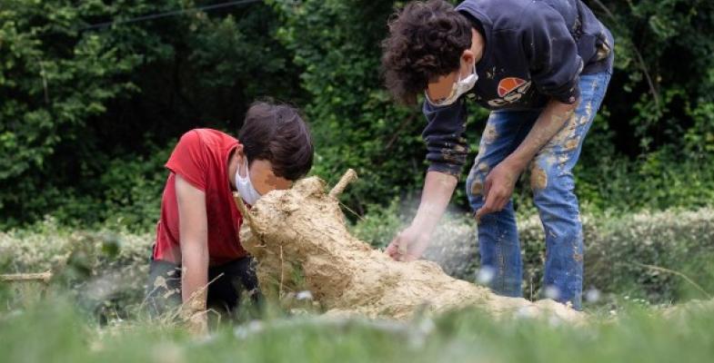 Construction de structures en terre cuite