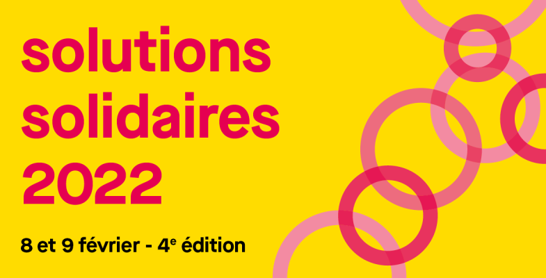 solutions solidaires 2022, 8 et 9 février, 4e édition