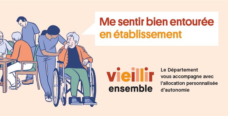 Me sentir bien entourée en établissement