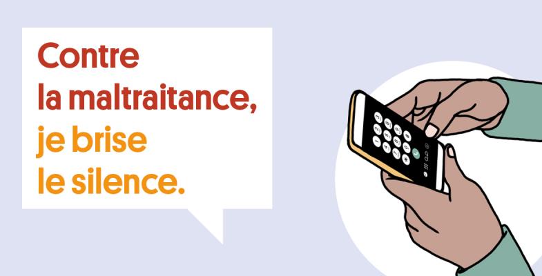 Contre la maltraitance, je brise le silence